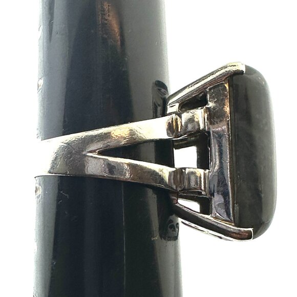 925 Sterling Silver Blue Labradorite Ring - Size 8.75 - Picture 2 of 12